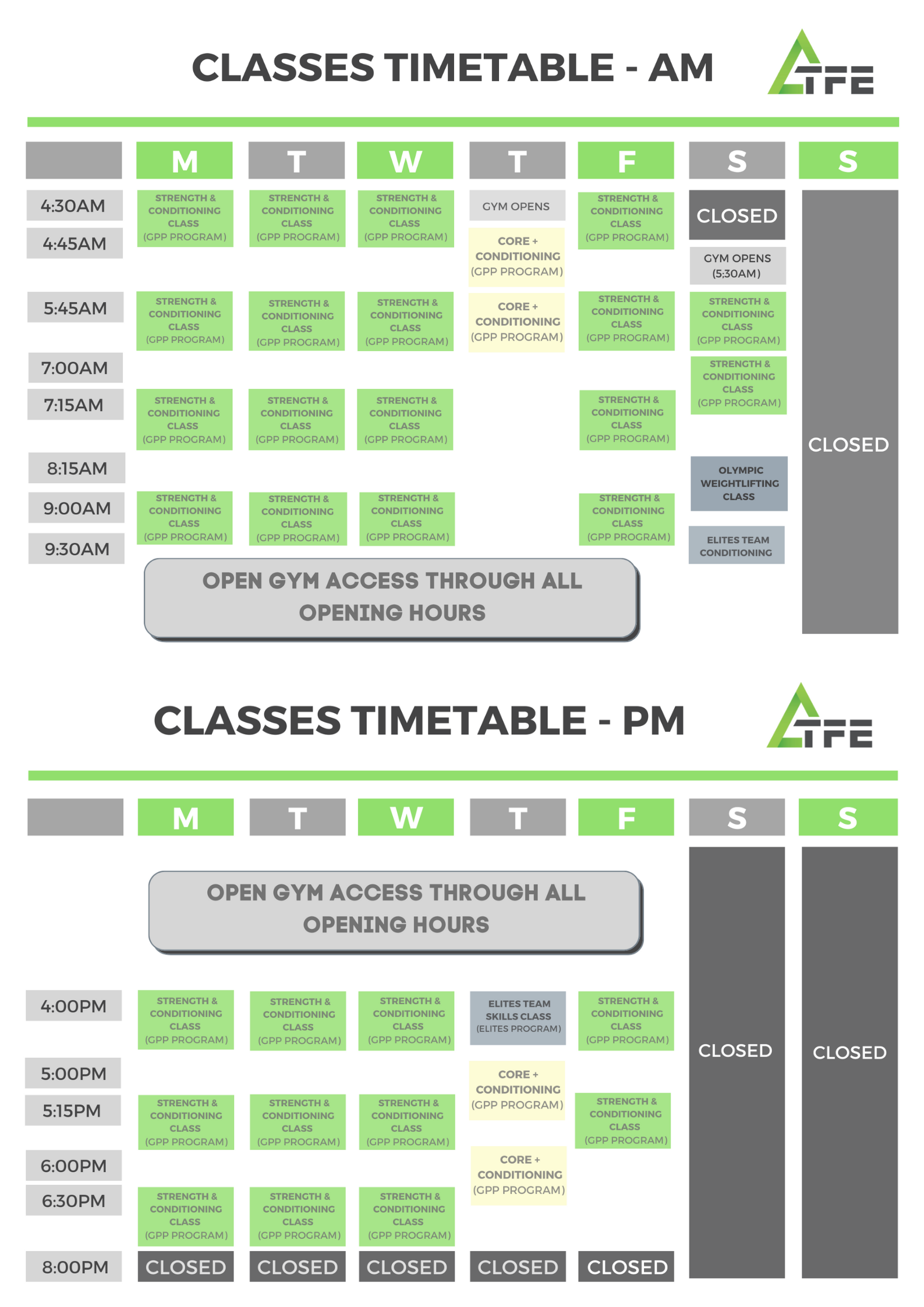 Time Table – The Functional Effect time-table-the-functional-effect